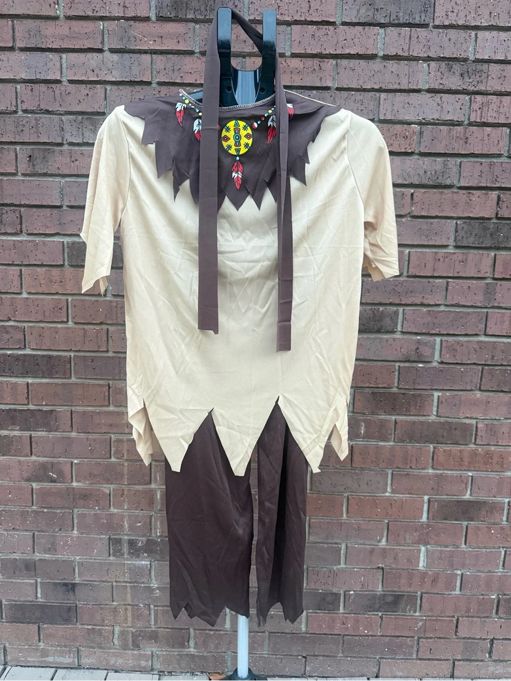 Forum Novelties Native American Brave Boys Halloween Costume Large 12-14 NOS New